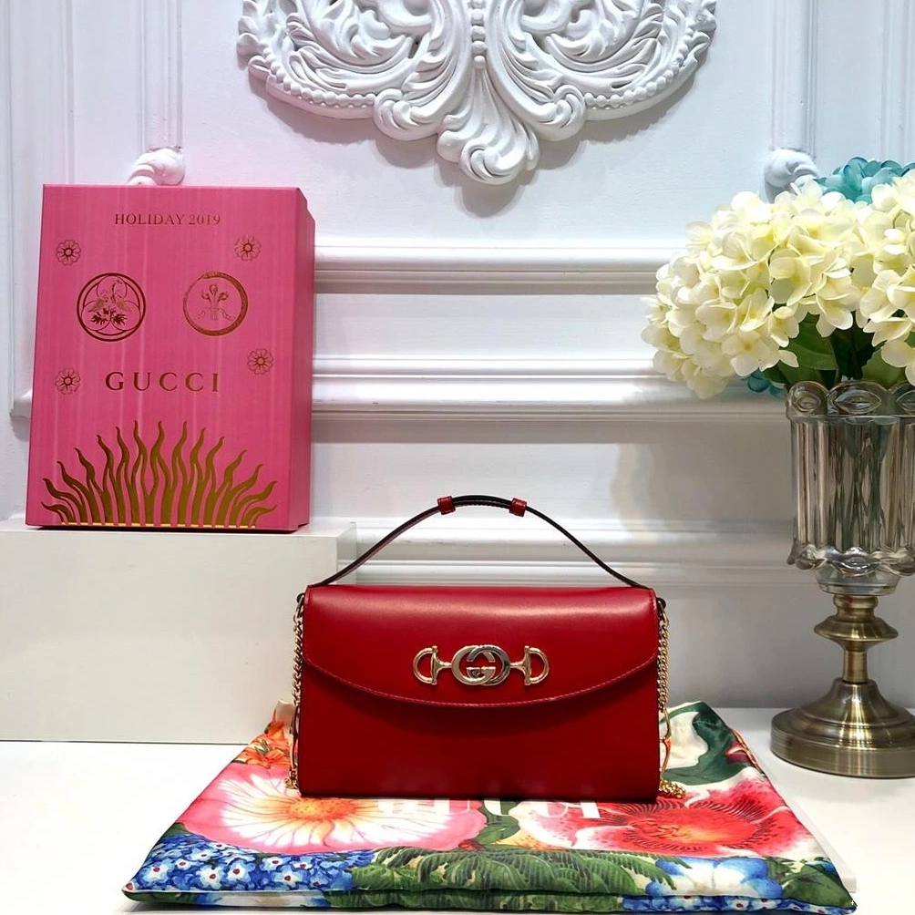 smooth bag Gucci shoulder leather Zumi small 0715